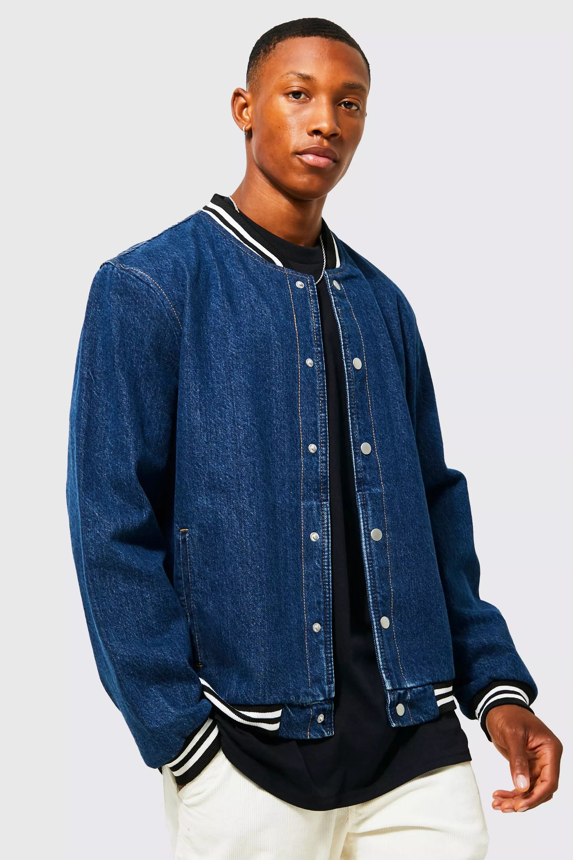 Bomber jeans jacket hotsell